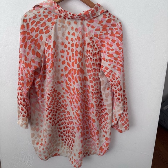 Cabi womans Go To blouse leopard print Size XSmall - Picture 4 of 6